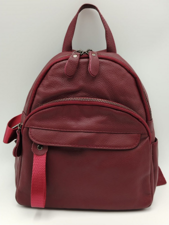 Рюкзак из натуральной кожи 319red