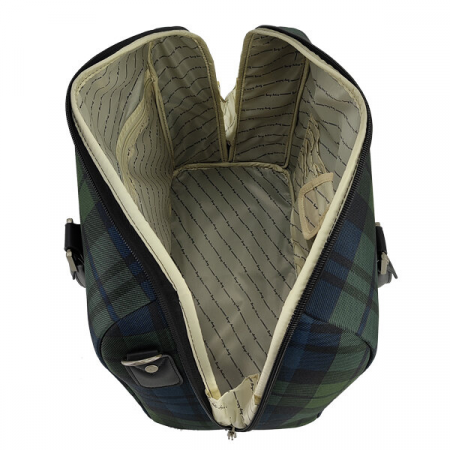 Бьюти-кейс BA6090"16"green-blue check