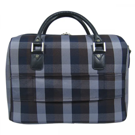 Бьюти-кейс BA6093"16"blue-brown check