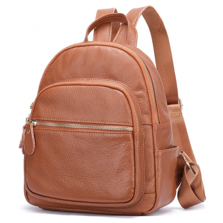 Рюкзак из натуральной кожи 172brown