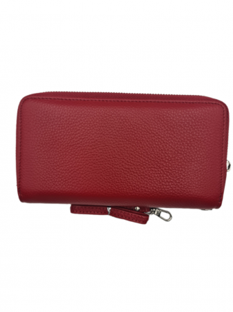  кошелёк на молнии 26-16-2158Red