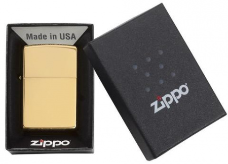 Зажигалка High Polish Brass Zippo 254B