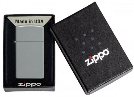 Зажигалка Slim Flat Grey Zippo 49527
