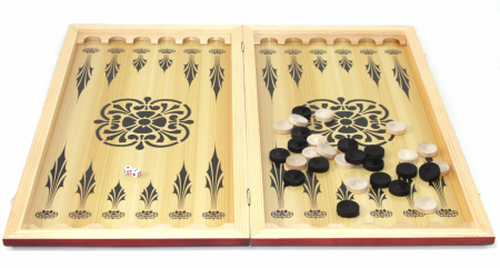 Нарды 2 в 1 - Тигр backgammon18