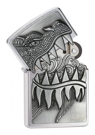 Зажигалка Zippo Dragon Teeth Emblem Zippo 28969