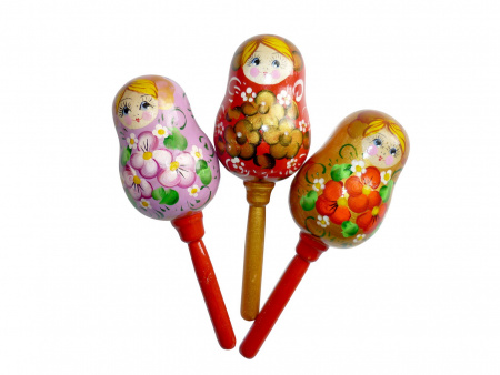 Маракас погремушка матрешка rattle