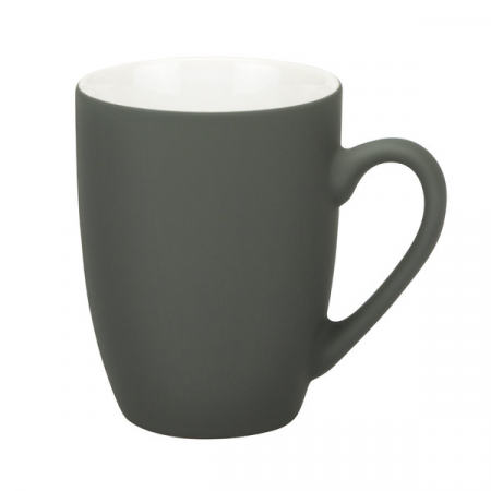 Керамическая кружка Alba, 350 ml, soft-touch, серая 20021.080