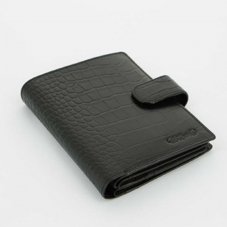 Портмоне 6100-BK CROCO