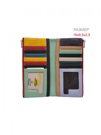 Женский кошелёк 33-16-3956Red