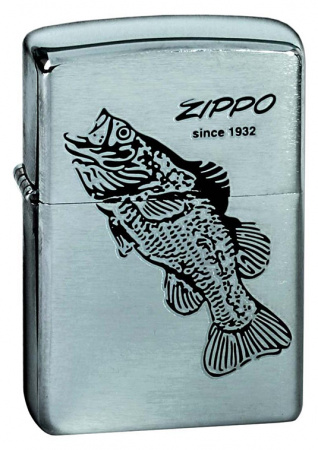 Зажигалка Black Bass Zippo 200 BLACK BASS