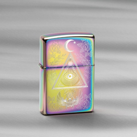 Зажигалка Multi Color Eye of Providence Design ZIPPO Zippo 49061