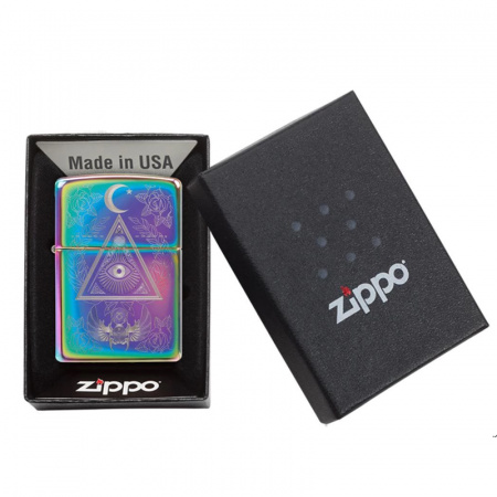 Зажигалка Multi Color Eye of Providence Design ZIPPO Zippo 49061
