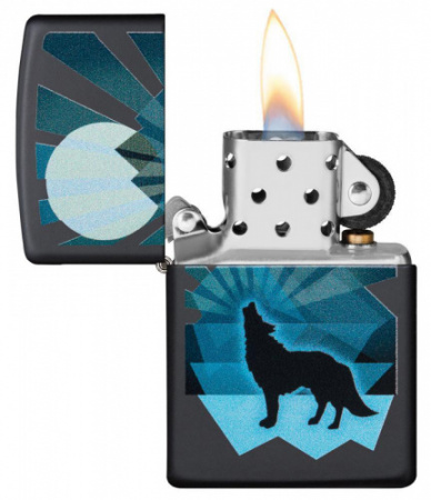 Зажигалка Wolf and Moon Design Zippo 29864