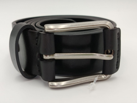 Ремень кожаный в подарочной коробке M013 black