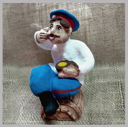Фигурка Казак на бочке 102.79