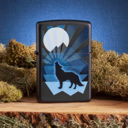 Зажигалка Wolf and Moon Design Zippo 29864