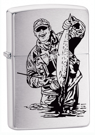 Зажигалка ZIPPO Fisherman Zippo 200FISHERMAN