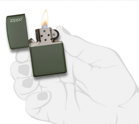 Зажигалка Green Matte Zippo 221ZL
