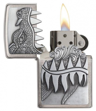 Зажигалка Zippo Dragon Teeth Emblem Zippo 28969